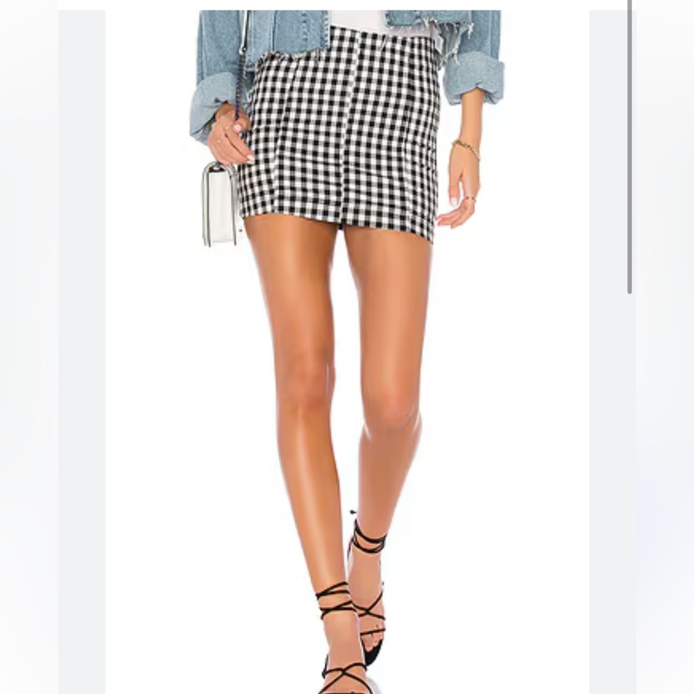 Modern Femme Novelty Skirt Gingham
